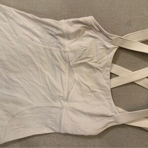 lululemon athletica White Tank Top, Size 6